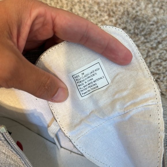 Billy shoes high tops grey - Picture 5 of 5